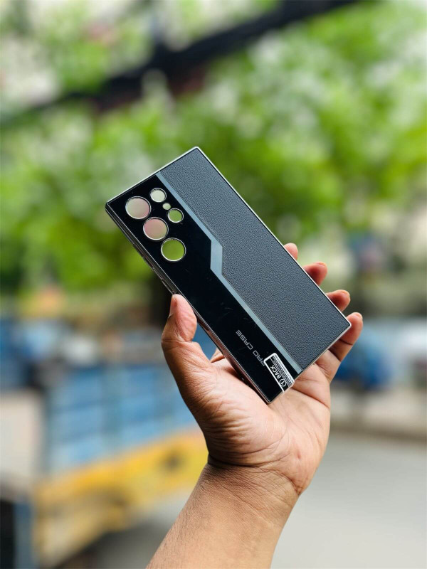 Hot sale G k k Brand Shockprof Electroplated Soft Leather case for samsung Galaxy S23 S24 S25 ultra