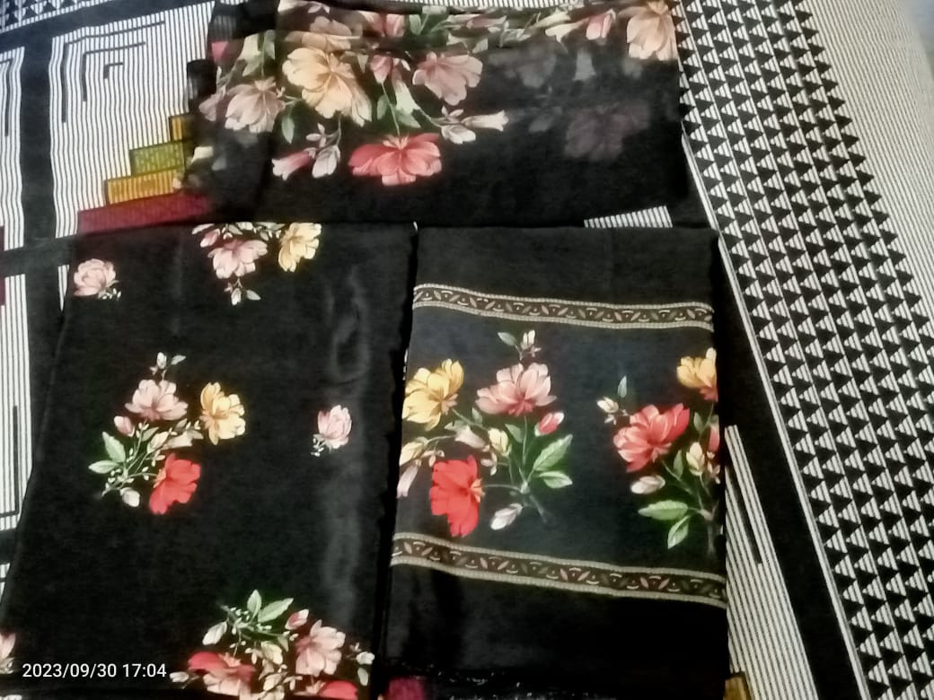 Risika Silk Three Pieces Original Indian