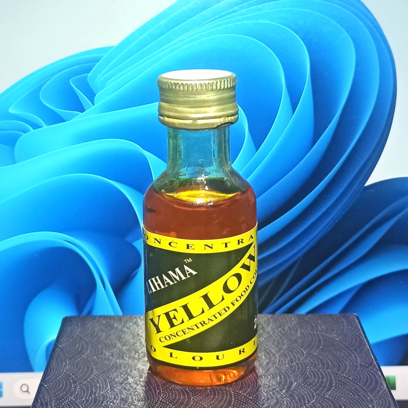 Lihama Organic Food Colour Yellow = 28ml x { Yellow }